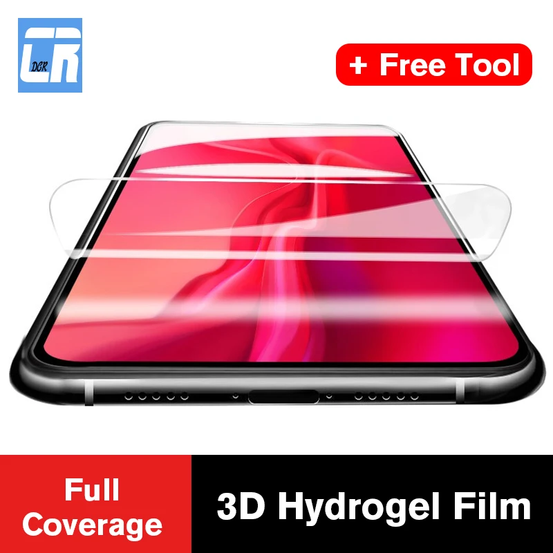3D полное покрытие мягкая Гидрогелевая пленка для huawei P8 Lite 2017 Nova 4 V20 P20 mate 20 10 Pro Honor
