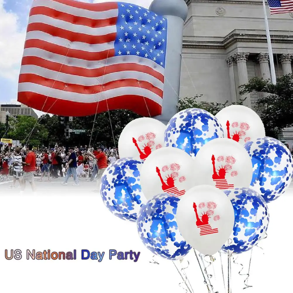

Statue of Liberty Foil Balloons USA Air Globos Independence Day Decorations USA Party Supplies for 4th of July