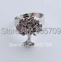 Регулируемые кольца из тибетского серебра A21915 20 шт.|tree of life ring|ring treesilver tree ring |