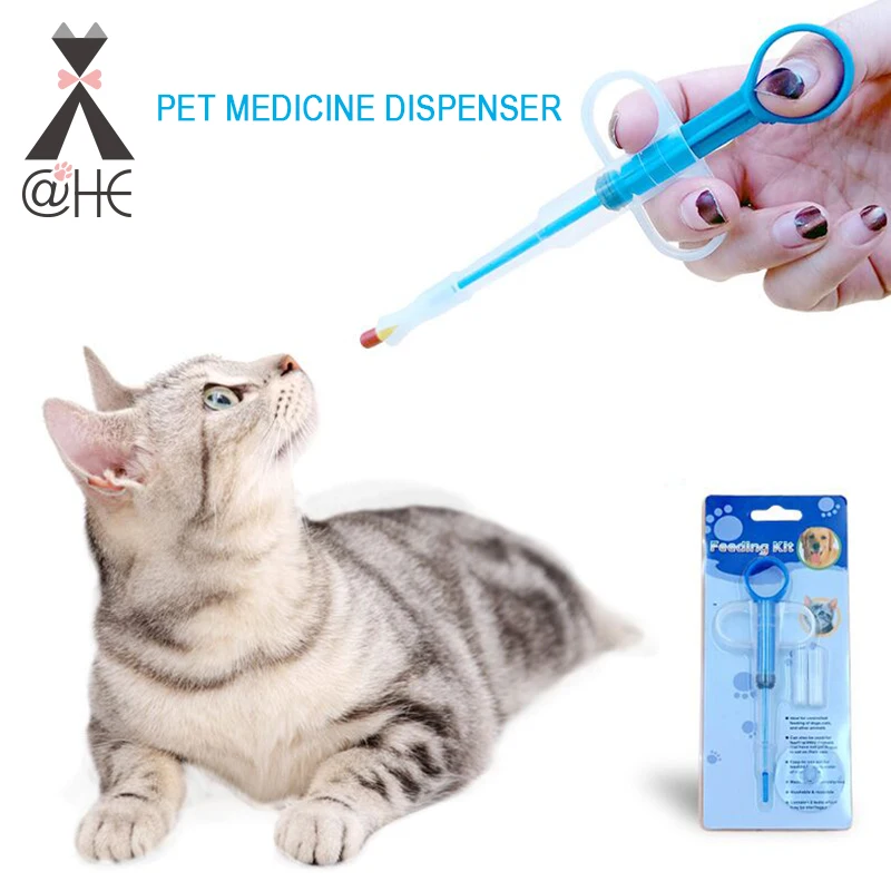 

@HEDog Medicine Dispenser Puppy Pills Dispenser Feeding Kit Given Medicine Control Rods Home Universal Pet Feeder