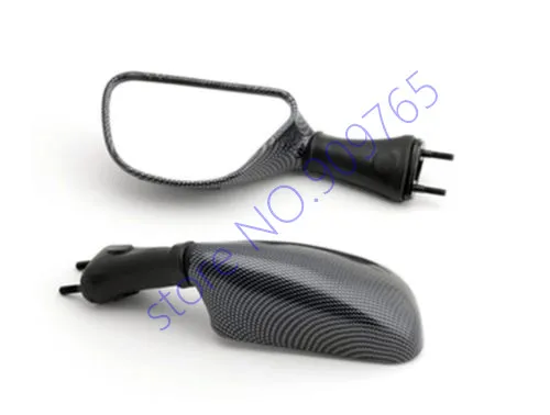 

Carbon Pair Side Mirrors For Kawasaki Ninja 98-02 ZX6R 98-03 ZX9R 06-08 07 650R