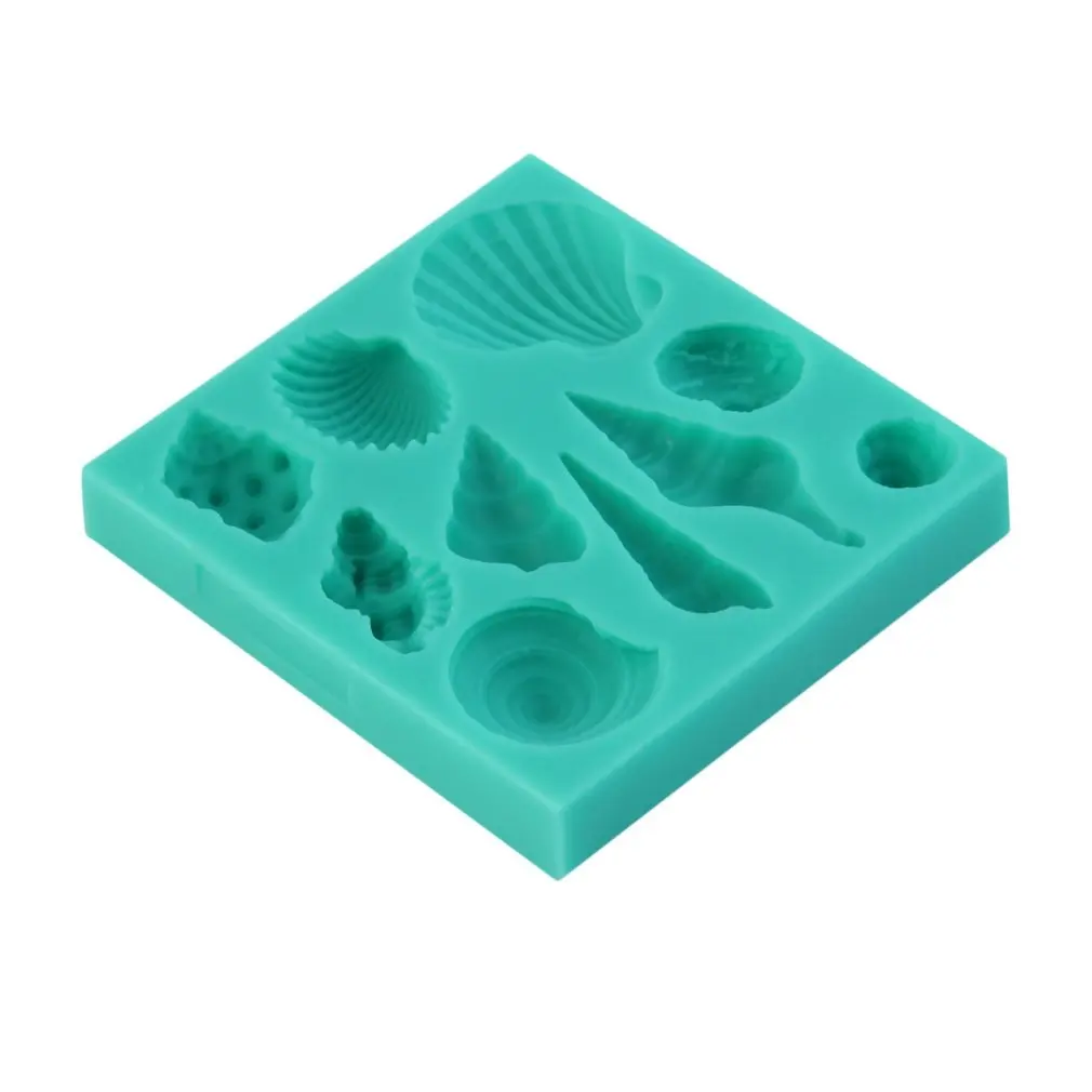Витая Морская ракушка Форма силиконовые формы торт Diy помадные для выпечки