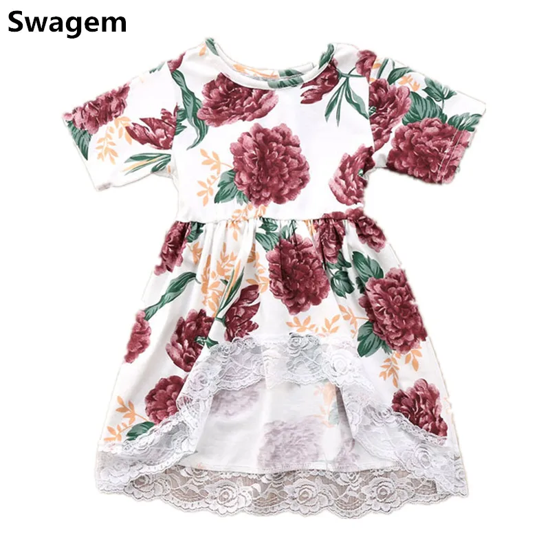 

Flower Girls Dress Pirncess Dress Baby Vestido Costume Summer Girls Party Lace Dress Carnaval Children Clothing D0668