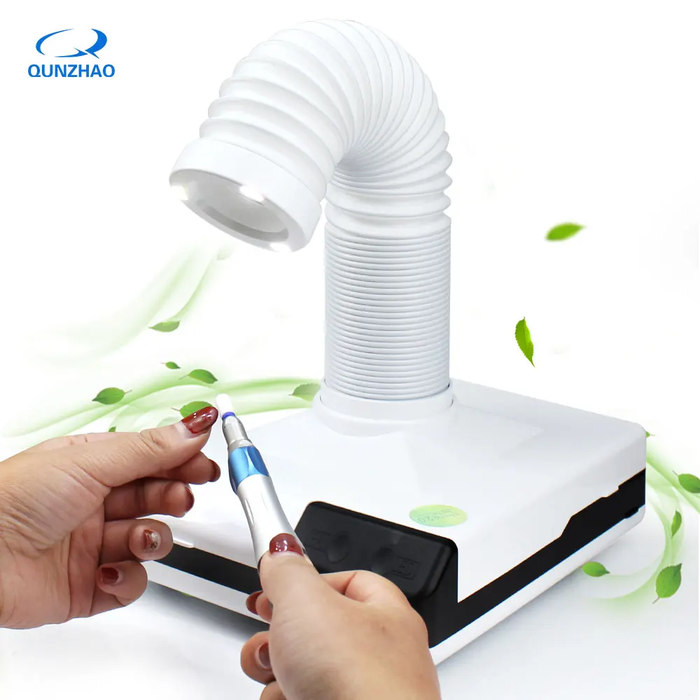 

Nail Dust Collector 60w Manicure Strong Suction Dust Cleaner Retractable Elbow Design Fan Nail Vacuum Cleaner Nail Tools