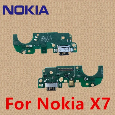 Для Nokia 6 зарядный порт печатная плата usb зарядная док-станция для Nokia X7 X6 6,1 7. 1 7 PLUS для Nokia 6 7 8 - Цвет: NK X7