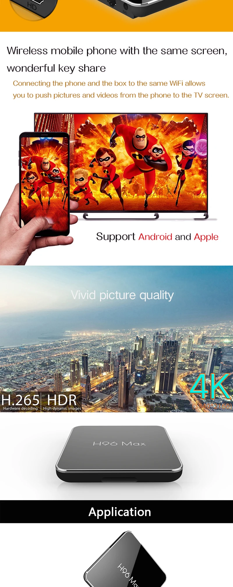Новый H96 MAX X2 android 8,1 ТВ коробка Amlogic S905 4 ядра ГБ DDR4 32/64 ГБ Встроенная память 2,4 г/5 г Wi Fi поддержка Netflix Youtube обмен видео