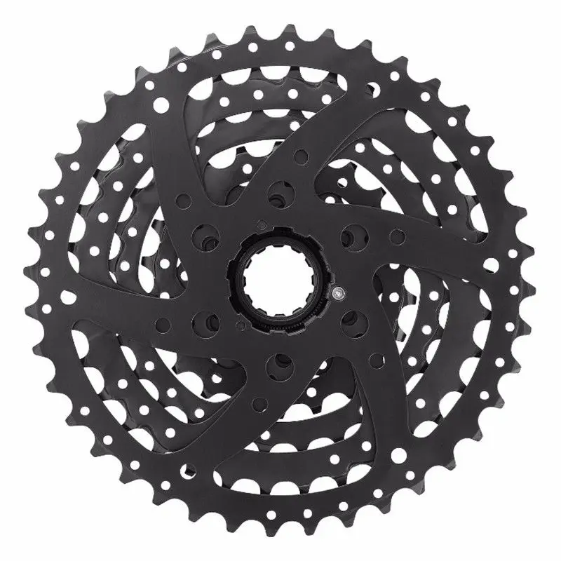 Sunrace 8-speed 11-40T Wide Ratio MTB Cassette CSM680 Freewheel fit Shimano 8 speed standard HG model hub, not works freewheel