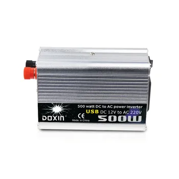

12V 500W Inverter 12V to 220V Power Inverter 12v 220v Car Inverter Converter Auto Power Supply with USB Charger
