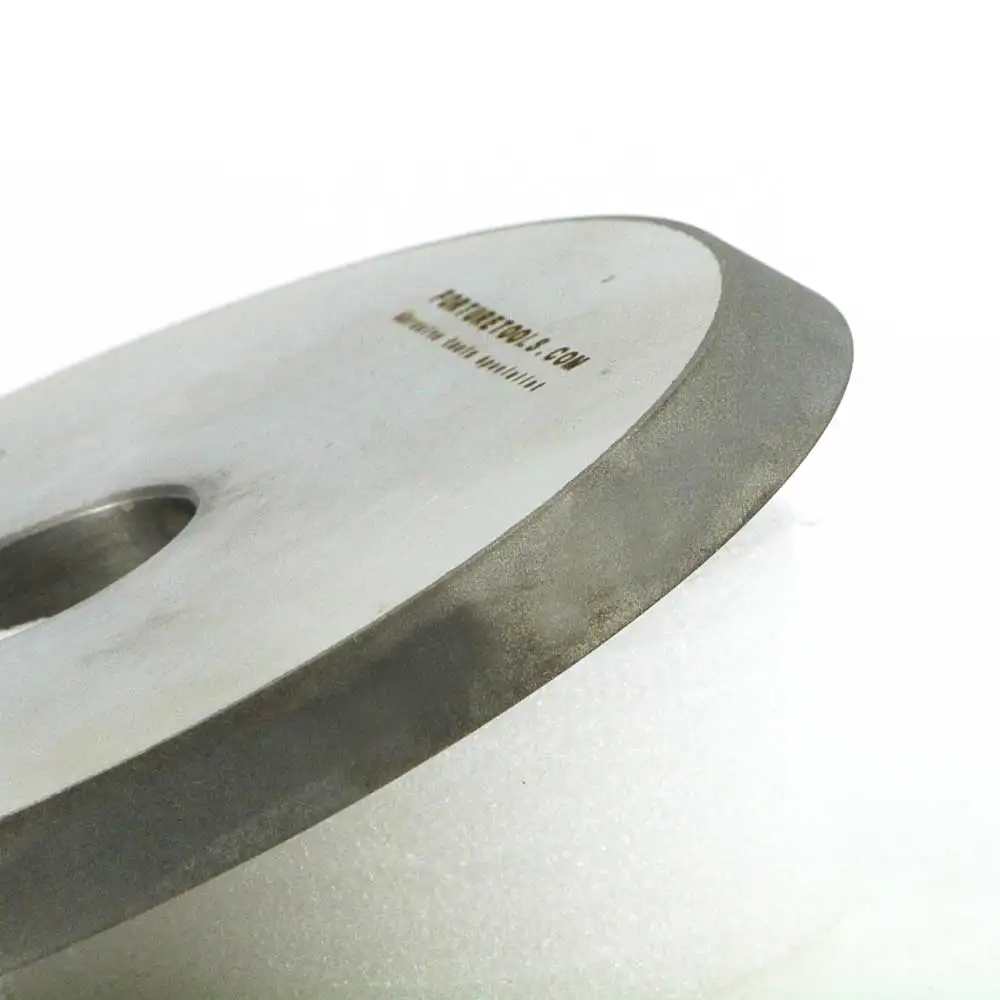 One piece 1V1 electroplated diamond and CBN grinding wheel for glass shaping tungsten carbide metal carbon steel grinding DZ