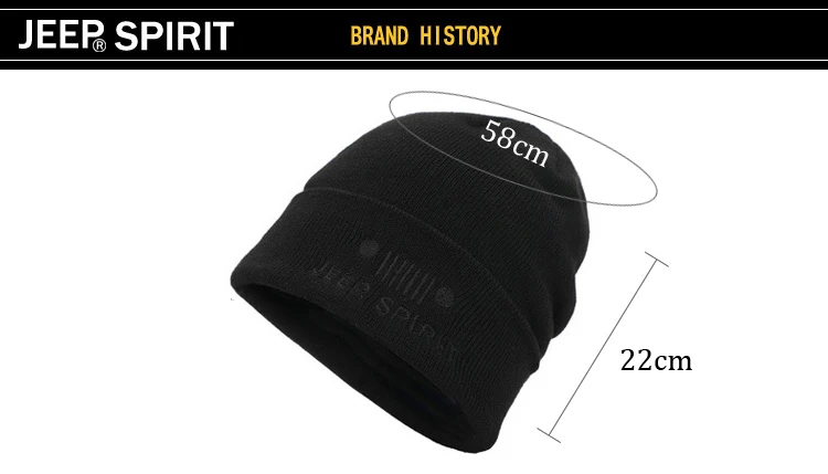 JEEP SPIRIT Beanie шапка мужская шапка женская зимняя теплая вязаная шапка с буквами кепки Унисекс Женская шапка invierno hombre Женская шляпка