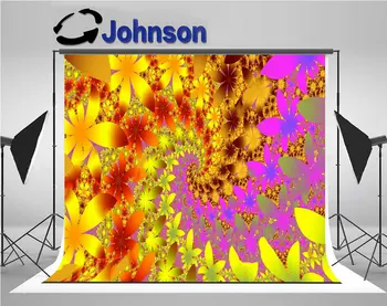 

wall backdrop High quality Computer print Carousel Party Gold Flower Fireworks Sacred Geometry Magic photography backgrounds