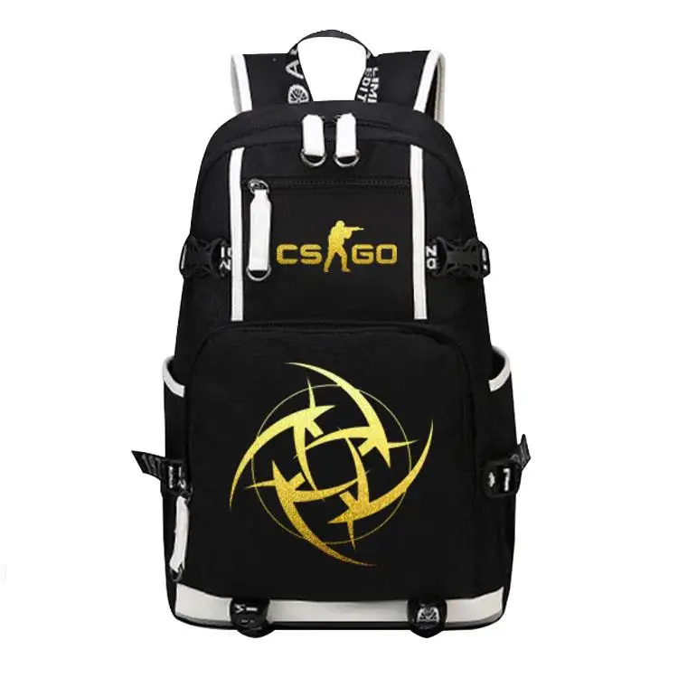  Team Fnatic Virtus.pro DOTA 2 backpack CS CSGO NAVI for teenagers multifunction USB charging SK Gam