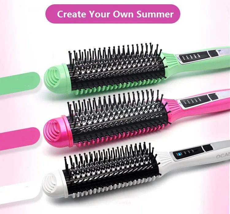 Beli HOT Electric hair brush air professional curling