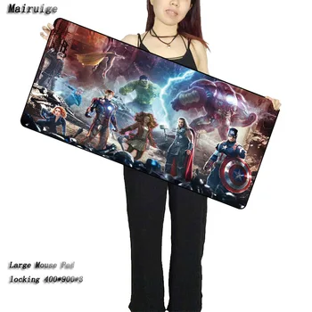 

Mairuige Free Shipping Movie 400x900mm Extended Gaming 0verlock Large Movie Mouse Pad Big Size Desk Mat High Quality
