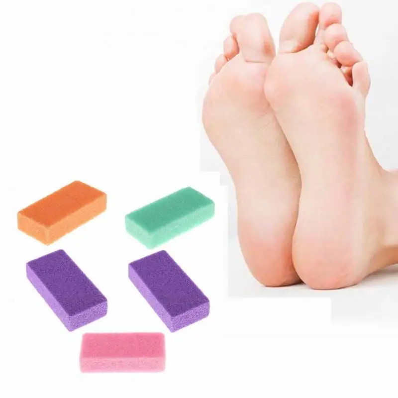 1PC High Quality PU Pumice Sponge Stone Exfoliate Foot Feet Care Dead