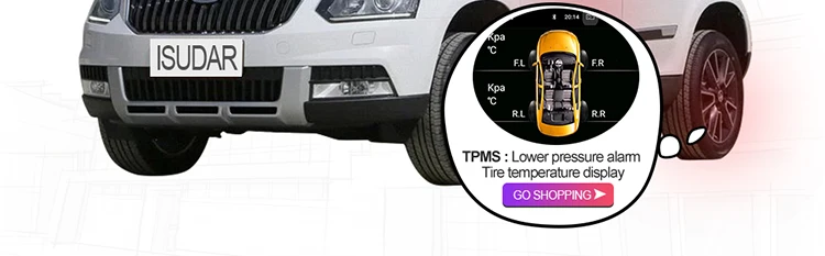 Cheap Isudar 2 Din Auto Radio Android 9 For SKODA/Yeti/Octavia 2009 2010 2012 Quad Core RAM 2G Car Multimedia Video DVD Player GPS DVR 21