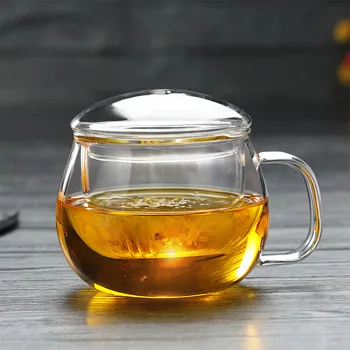 

350ml Cute Penguin All-glass Heatable Tea Pot Blooming Tea Set Utensil Health Tea Time Maker Home Decoration Office Kettle