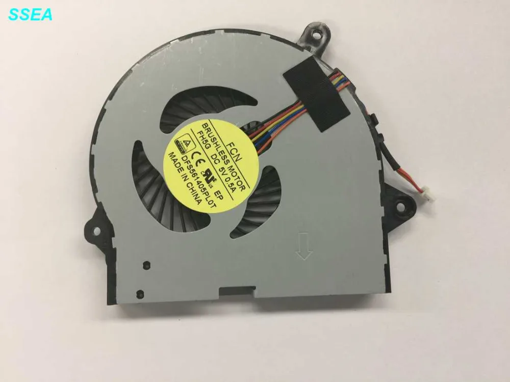 

SSEA New CPU cooling Fan for lenovo 300-15 300-15ISK laptop Cooler Fan DFS561405PL0T FH5G