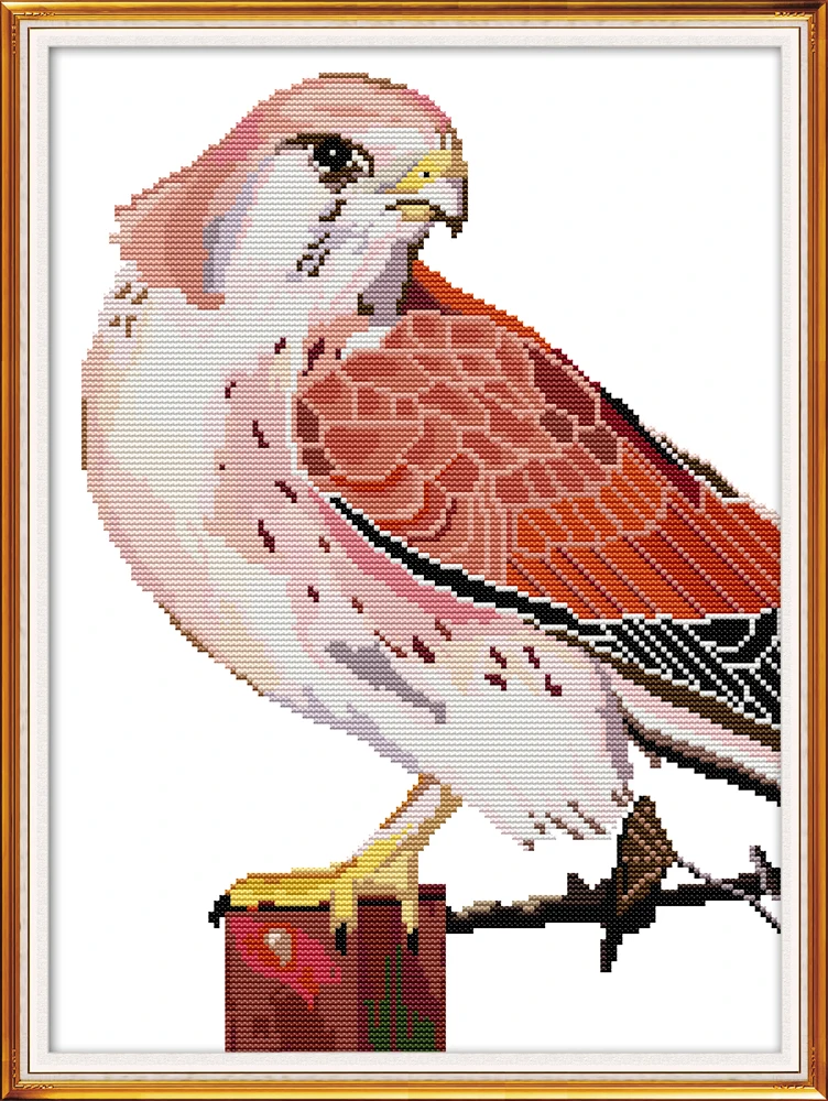 Eagle cross stitch kit aida 14ct 11ct count print canvas stitches needlework embroidery DIY handmade | Дом и сад
