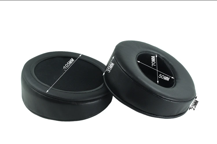 1 Pair 105MM Replacement Soft Sheepskin Protein Foam Ear Pads Cushions for Audio-Technica ATH-W5000 Headphones High Quality (7)