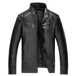 2019 мужская куртка искусственная кожа мужчины куртка и пальто Jaqueta Couro роскошные модные мужские кожаные куртки высокого качества кожа
