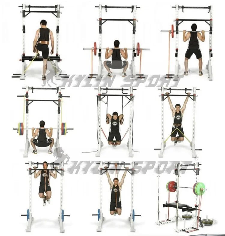 Набор эспандеров 4 Доступные уровни латекса для тренажерного зала тренировочные резиновые петли полосы фитнес крест оборудование для фитнеса