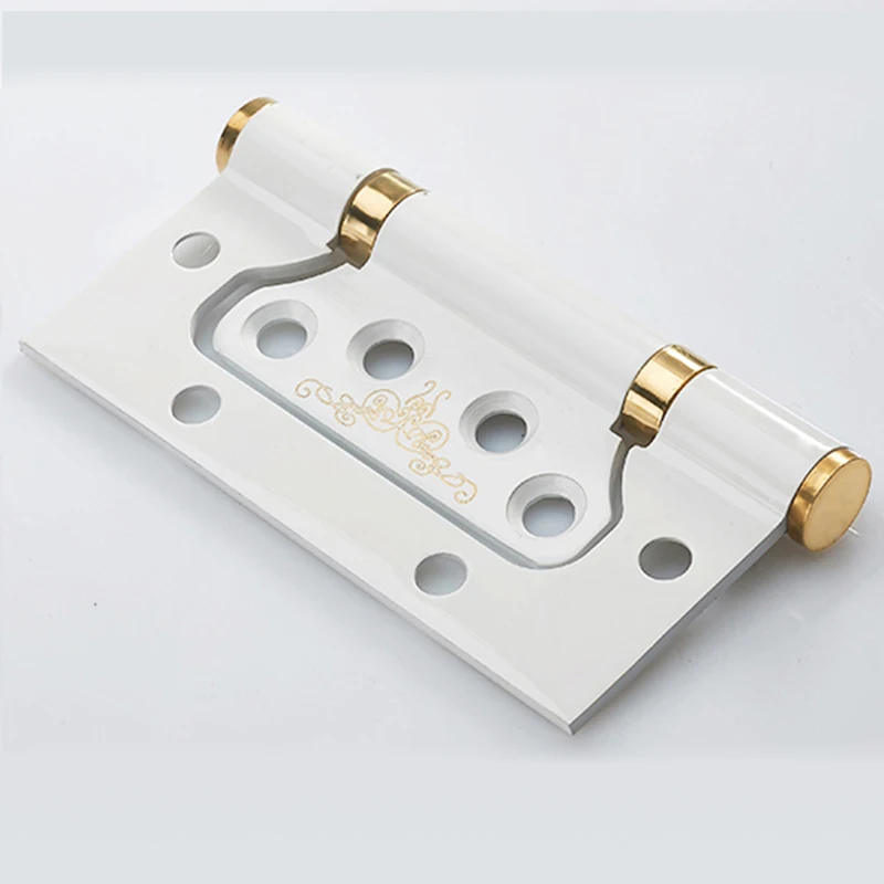 

stainless steel hinge Silent 4 inch Muffler folding Free slot Painted door Paint free door hinge