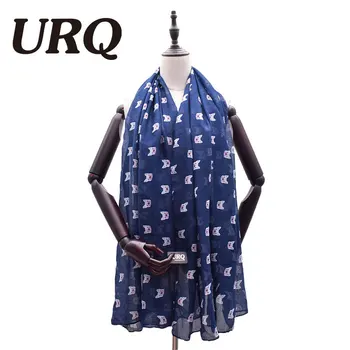 

New Fashion Animal Style Cut dog Print Woman Long Viscose Scarves Lady Shawl Wraps Stole Spring soft Foulard V9A18776
