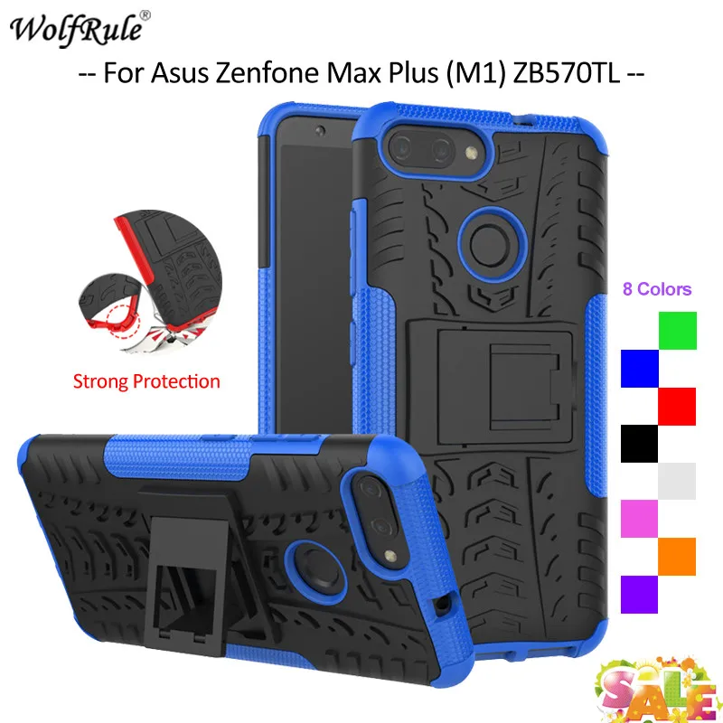 Чехол для Asus Zenfone Max Plus ZB570TL защитный чехол из тпу и поликарбоната телефона (M1) X018DC 5