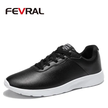 

FEVRAL Sneakers Shoes Men Spring Casual Men Trainers High Quality Men Walking Footwear Comfortable Breathable Shoes Size 35-47
