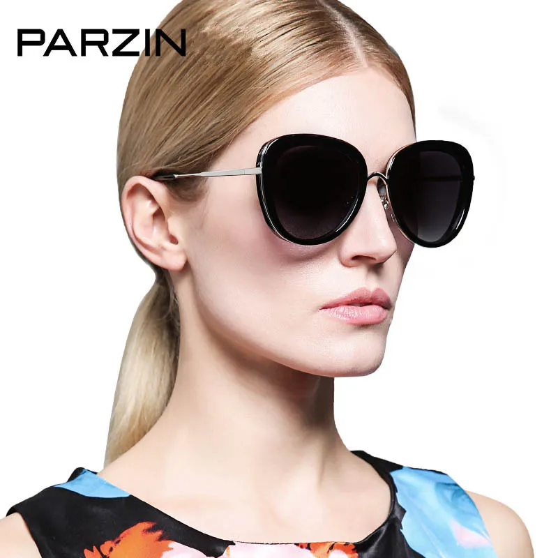 Damen Black Frauen Gläser Sommer Fall Vintage Shades coffee 90 pink Schwarz Retro Tr Mit Sonnenbrille Polarisierte Parzin Weibliche 1xwvfAZA