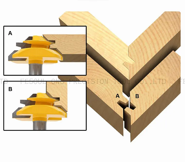 

12.7mm-1PCS,45 degrees CNC Solid Carbide Milling Cutter,woodworking router bit,Floor knife,mortise end mill,cabinet wood tool