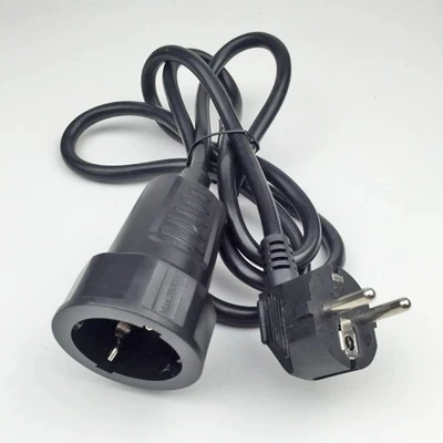 

250V 16A European/German standard socket and plug power line 3*1.5 MM/1 Meters Cable Extension cord