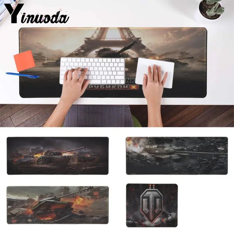 

Yinuoda In Stocked World Of Tanks Background DIY Design Pattern Game mousepad Pictures DIY Custom Mouse pad anime for cs go lol
