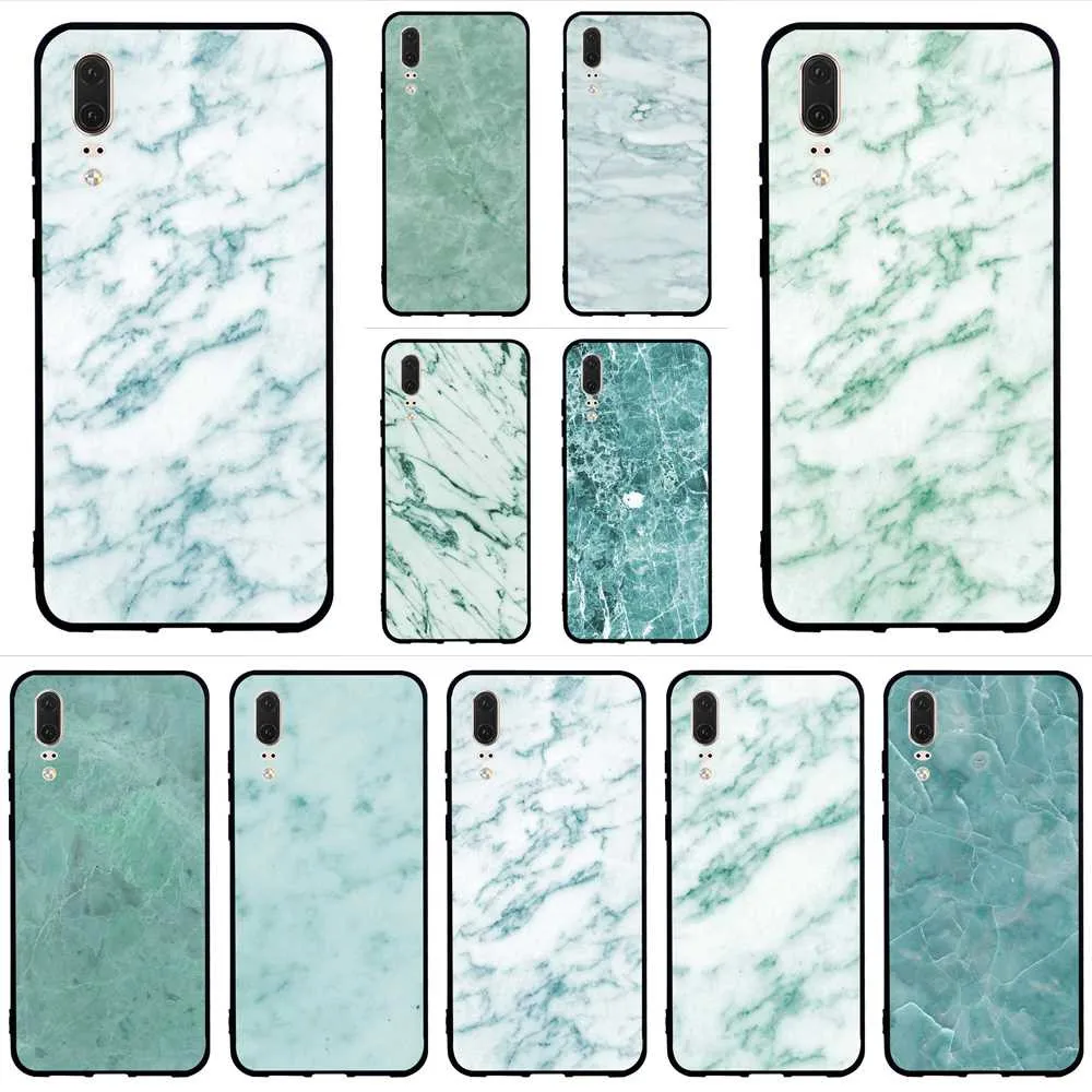 

Shockproof Pure Marble Phone Case for Huawei P9 Lite Mini Cover P8 P20 Pro P10 P Smart Mate 10 20 Covers Skin