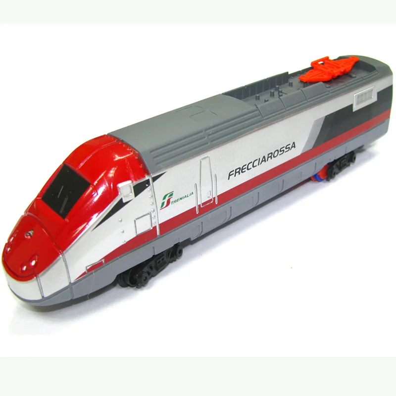 Электрический игрушечный поезд для детей, 21 шт. в наборе, высокоскоростной железнодорожный поезд, железнодорожная дорожка, обучающие игрушки для детей, подарок на год