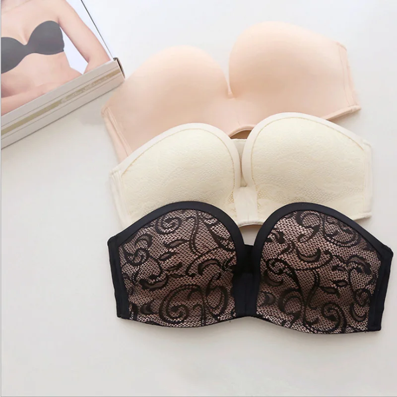 

Women Sexy Pure Color Charming Bra Adjustable Straps Lingerie Hook And Eye Push Up Bra