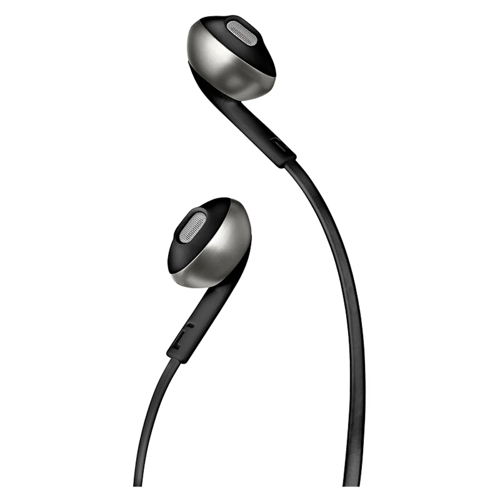 Original JBL Earphone T205 3 5mm Wired Earphone Stereo Music Earbuds Smart Phone Gaming Ear Phones Hands free with Mic