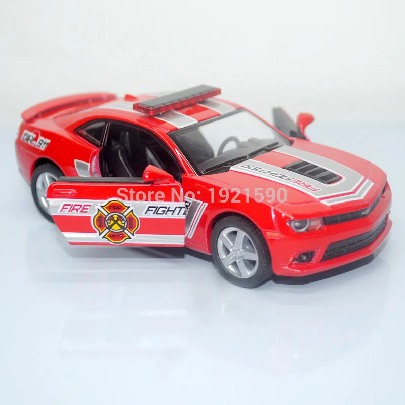 Chevrolet Camaro police version red (12)