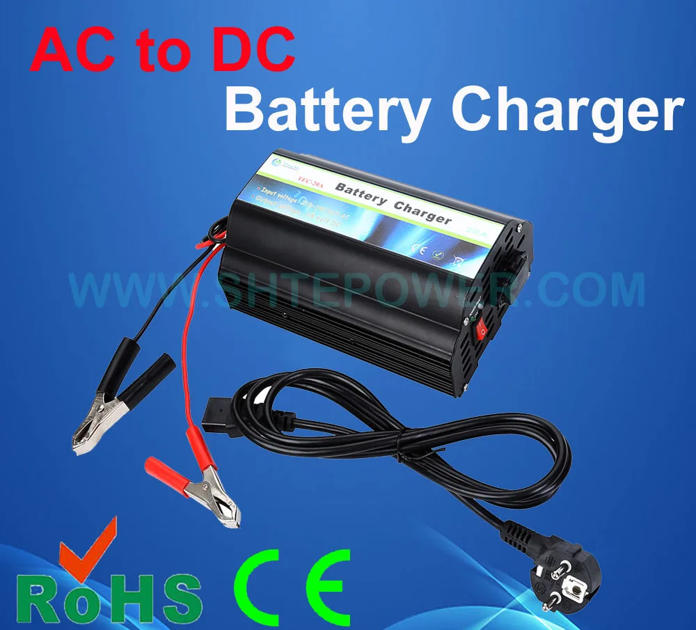 

automatic 3 stage Battery Charger 12V 20A , with full protection, ON/OFF switch