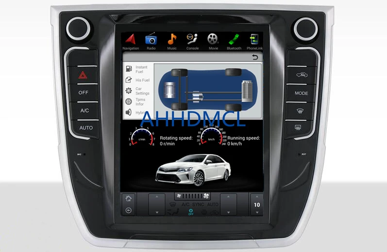Cheap Car PC PAD Tesla Style Multimedia Player Android 7.1 GPS For Haval H6 Sport Auto Air Conditioning Edition 2013 2014 2015 2016 4