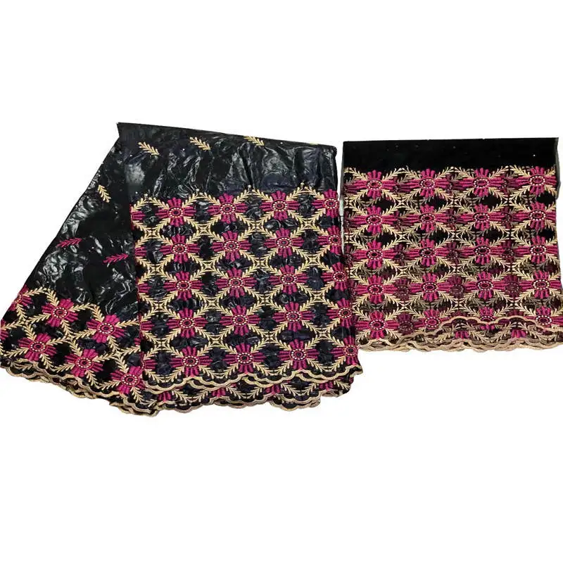 

WX!African Lace Fabric 2018 New African Bazin Riche Fabric High Quality Bazin Riche Getzner With Pearls ! P31982