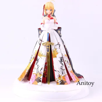 

Fate/Stay Night Saber Action Figure Fate Stay Kimono PVC Collectible Model Toy Decoration Doll