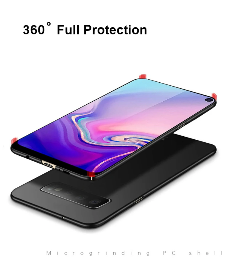 Матовый чехол для samsung S10 5G S10E M20 M10 M30 Coque Galaxy A50 A30 A70 A40 A20 A10 крышка Жесткие ПК-Чехлы S9 S8 A750 A6 A8 A9