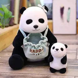 25 см Хорошее качество сидя мать и ребенок панда и полярный медведь и кенгуру и плюшевый ежик игрушки мягкие куклы детские игрушки