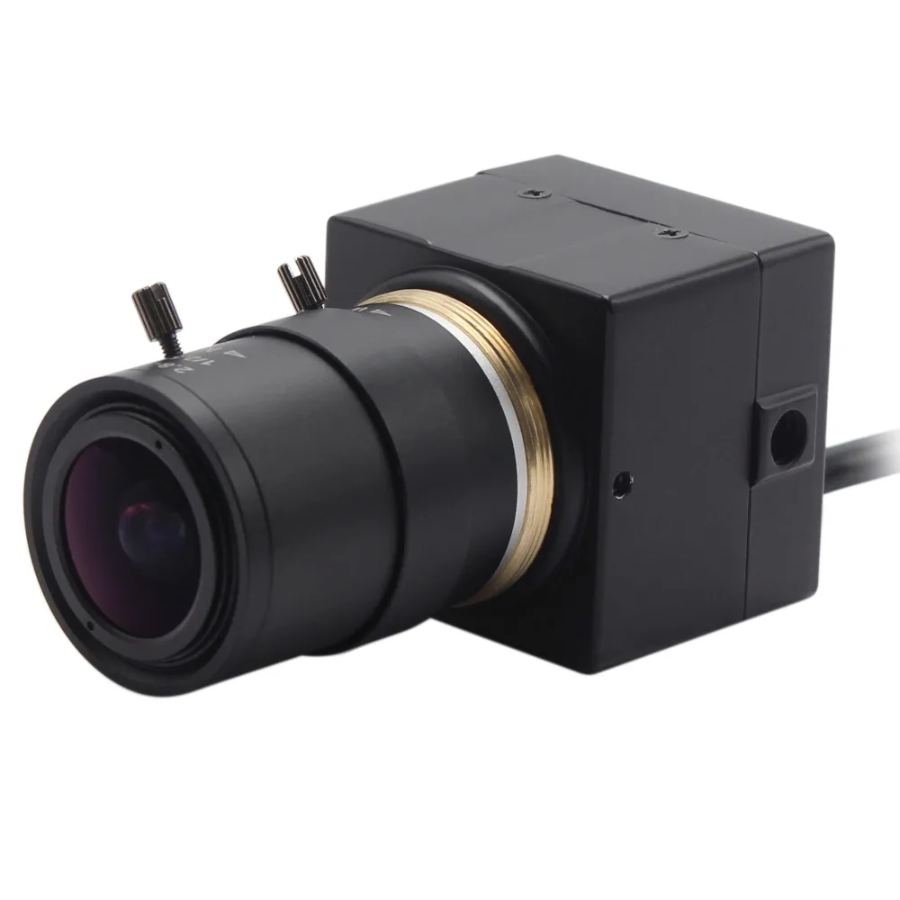 2MP Full HD веб-камера CMOS OV2710 высокая скорость 30fps/60fps/120fps Черный и белый монохромный 2,8-12 мм объектив с переменным фокусным расстоянием Usb камера uvc