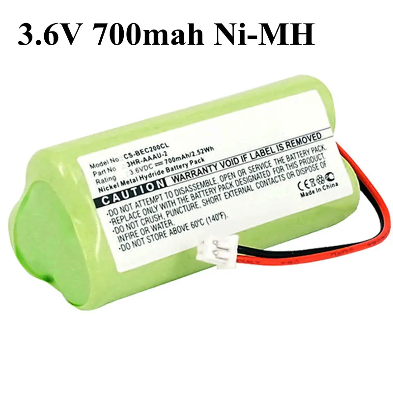 High quality triangle ni mh battery 3 6v 700mah phone battery 3 6v ni