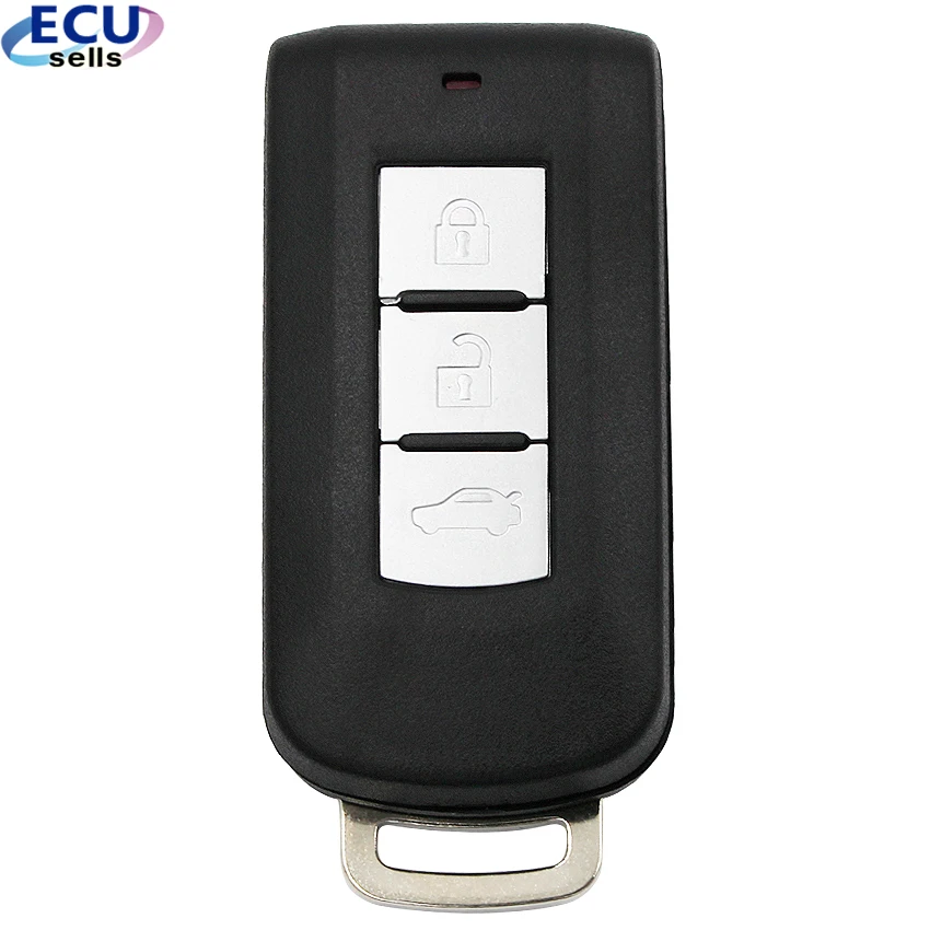

3 Button Smart Remote Key Shell Case Fob for Mitsubishi Lancer Outlander ASX 2008-2016