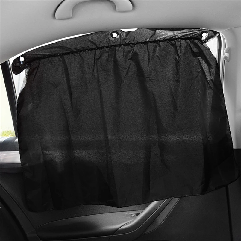 Rideau Pare Soleil Pour Vitre Arriere 2 Pieces Pare Soleil De Voiture Vehicule Motorise Ventouse Pare Soleil Accessoires De Voiture Pour Bebe 17 Aliexpress