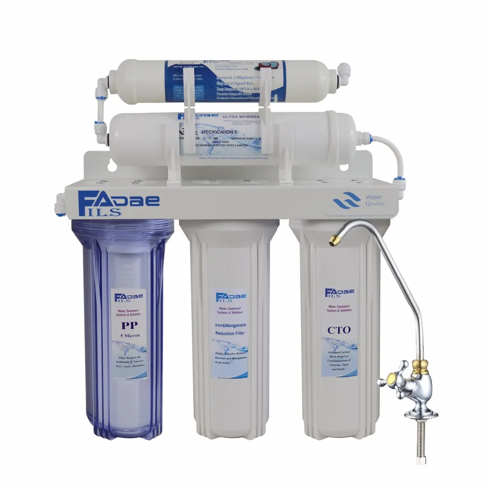 Premium! Household 5 Stage Ultra Filtration Undersink Drinking Water